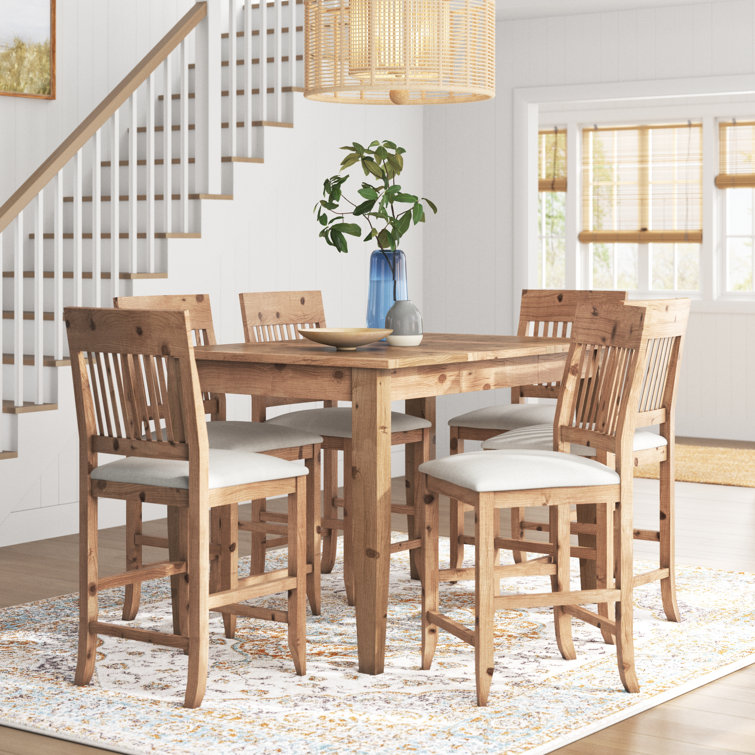 Highland Dunes Ordway Counter Height Extendable Dining Set & Reviews
